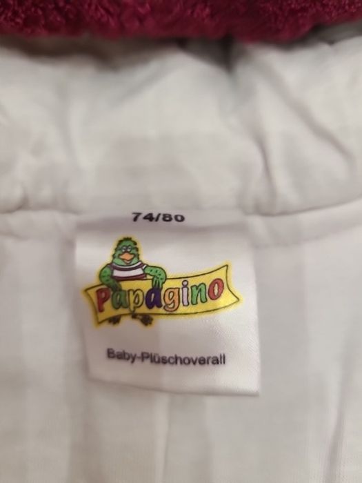 Велюровый человечек 74/80 см.