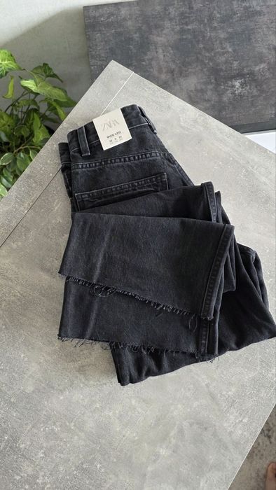 Трендові джинси Zara wide leg Нова Колекція Зара