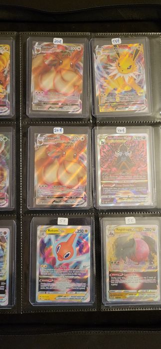 cartas pokémon originais e raras vstar vmax e gx