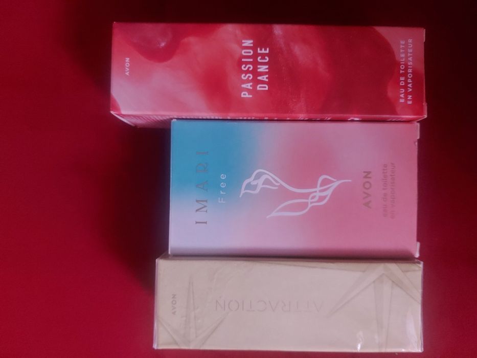 Zestaw 3 szt perfum avon