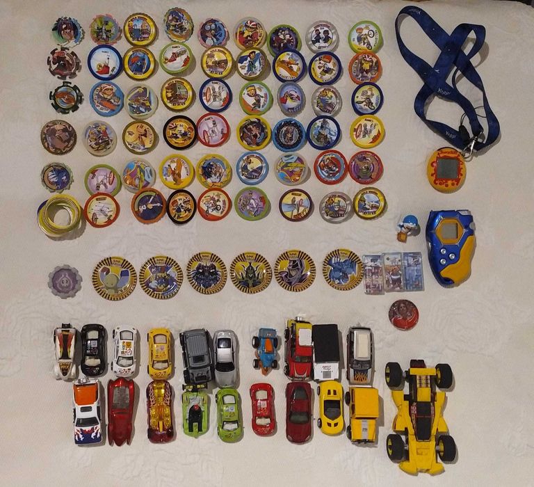 Tazos Pokémon/Shin Chan/Yu-Gi-Oh!/Bollycao/Carros Hot Wheels/Etc