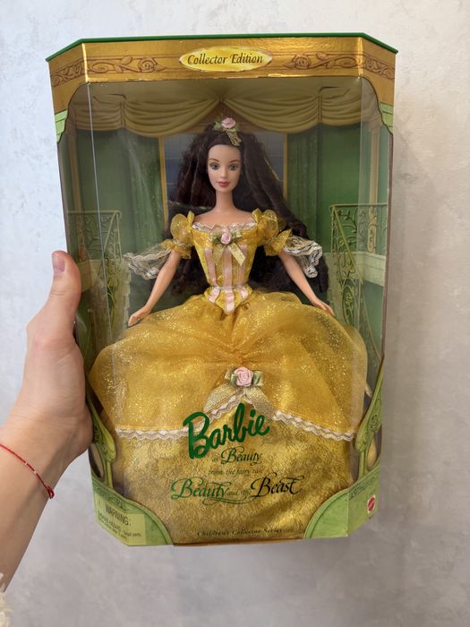 Колекційна Барбі 90-х Barbie beauty and the Beast Belle вінтажна