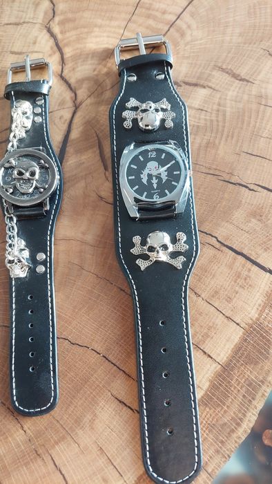 Zegarek meski i damski rock