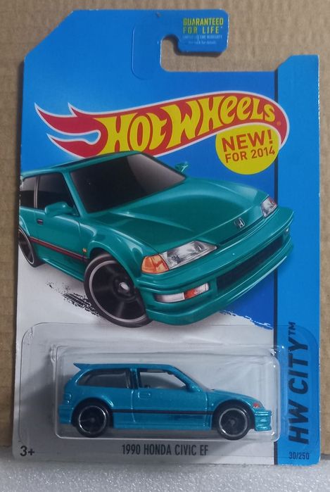1990 honda civic ef hot wheels
