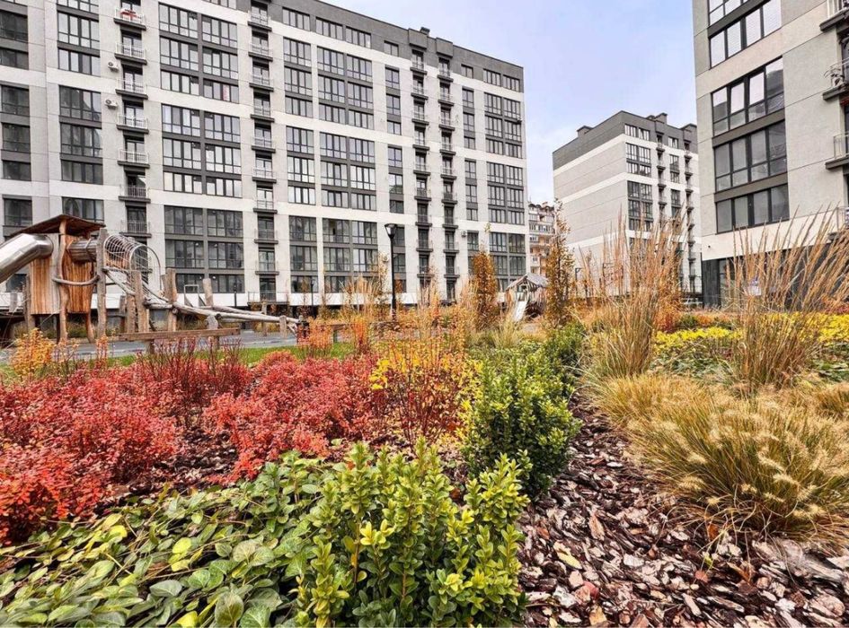 Готова до ремонту 1-к квартира в сучасному ЖК, розтермінування