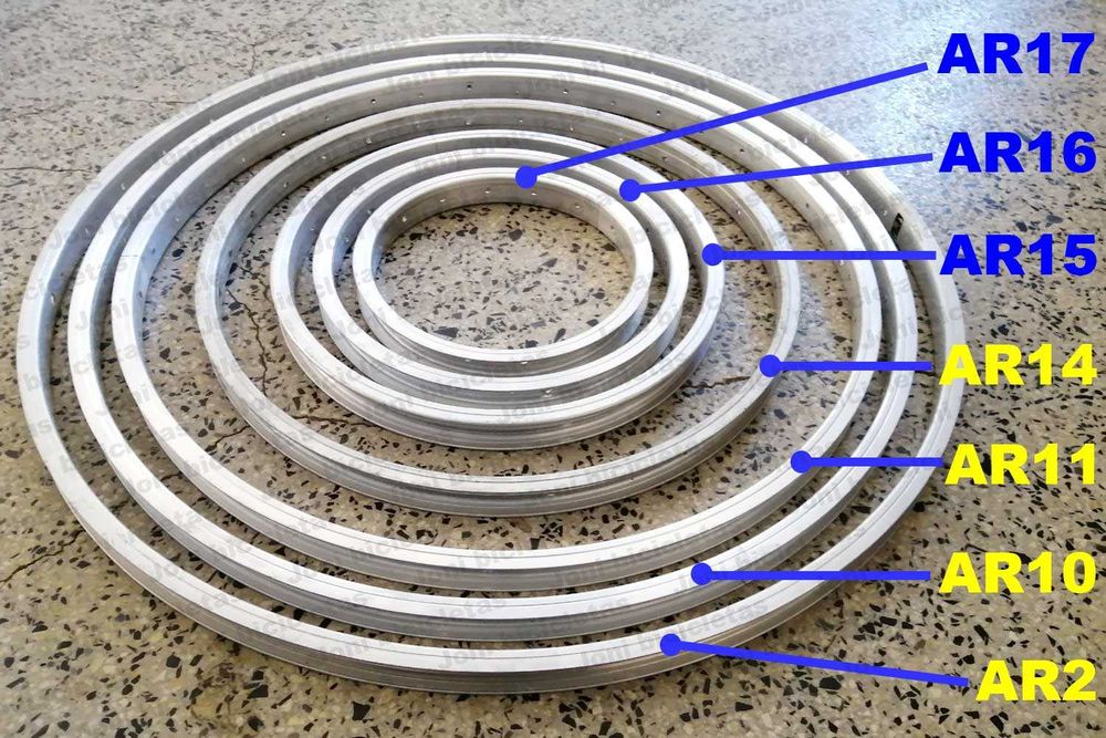 Rodas e aros de bicicleta