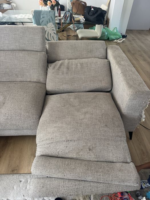 sofa com usb para estofar