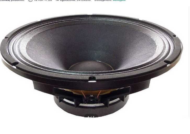 Głośnik 18 " Beyma SM118N 400W 8 Ohm