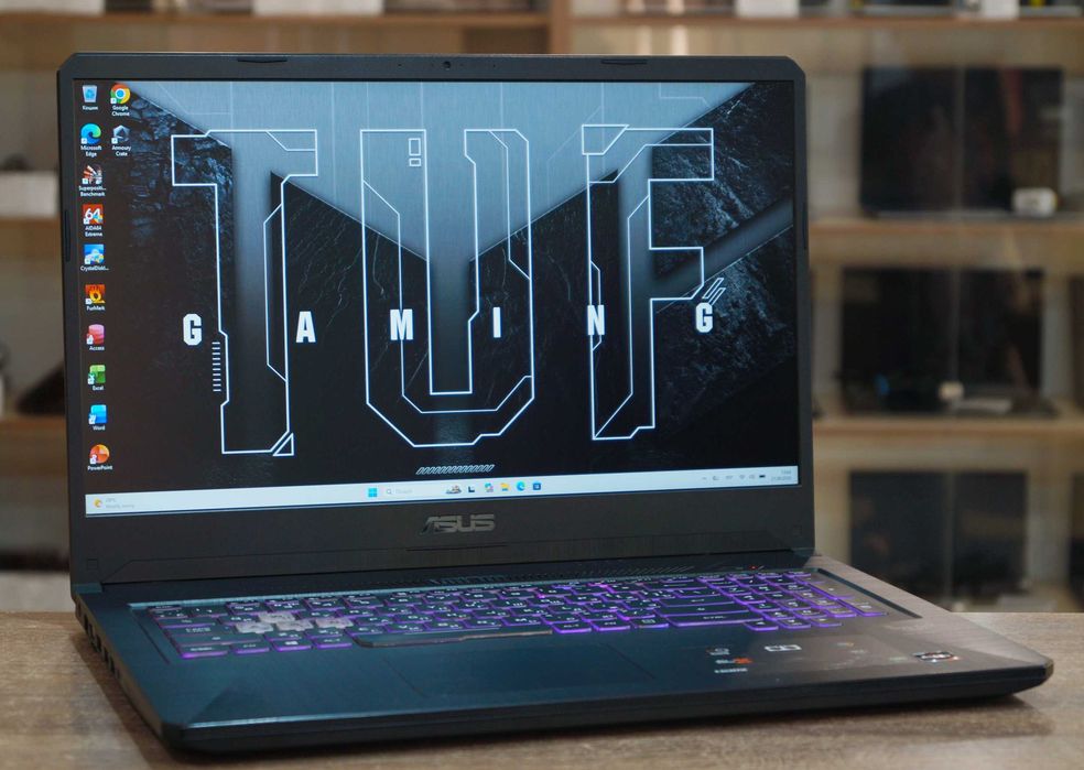ГАРАНТІЯ Asus TUF (17" 144Гц/Ryzen 5 3550H/RAM 16ГБ DDR4/SSD 512ГБ/GTX 1650 4ГБ)TVOYO