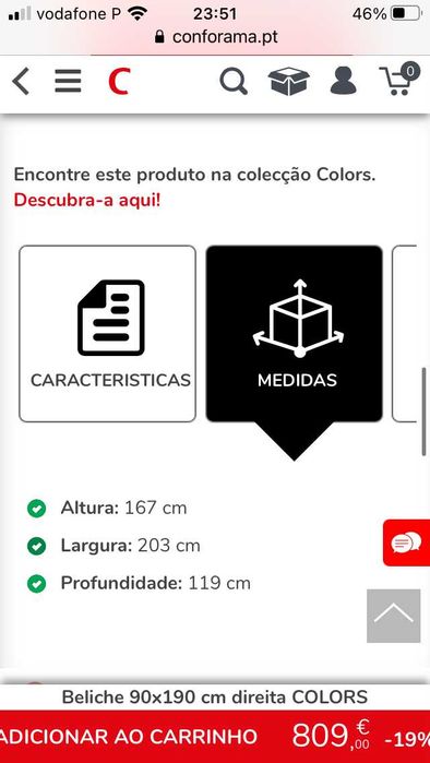 Beliche Conforama com colchoes incluidos - como novo e muito Robusto