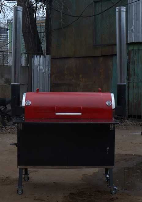 Прямоточний BBQ смокер МІНІ-500 | 25 кг за цикл
