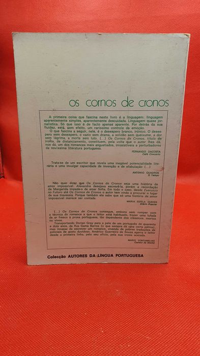 Livro - REF PART-2 - Américo Guerreiro de Sousa - Os Cornos de Cronos