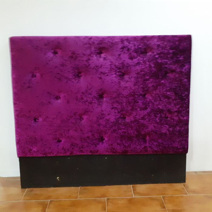 Cabeceira de cama forrada