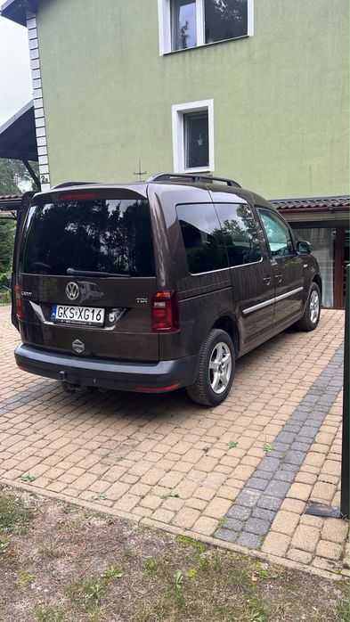 VW CADDY, 2017, diesel automatyczna skrzynia biegow.,