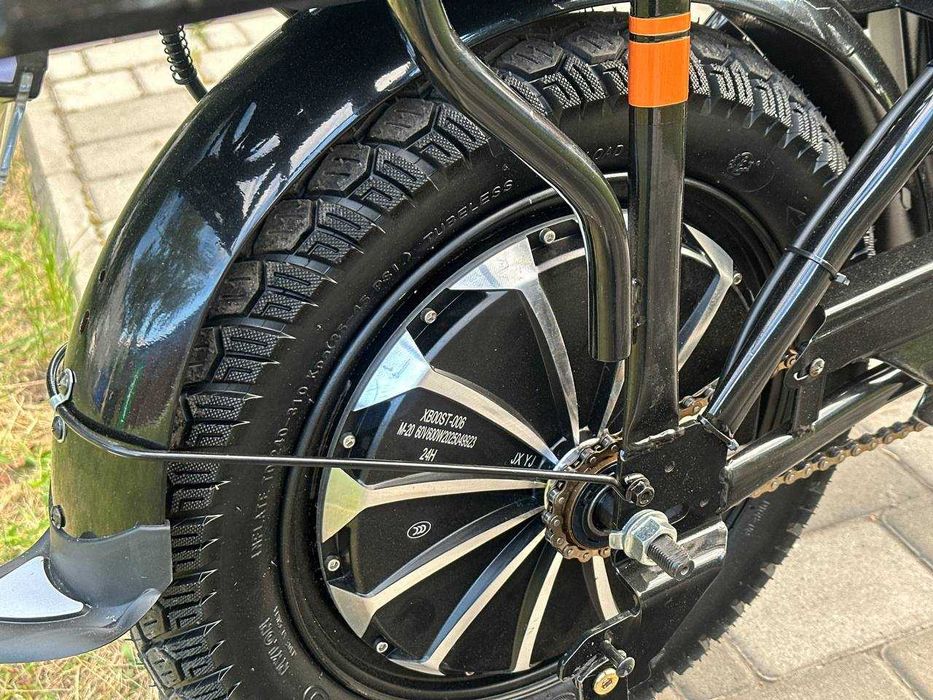 Електровелосипед з кошиком 6оо Вт X-BOOST оо6 / 60В 25Ah