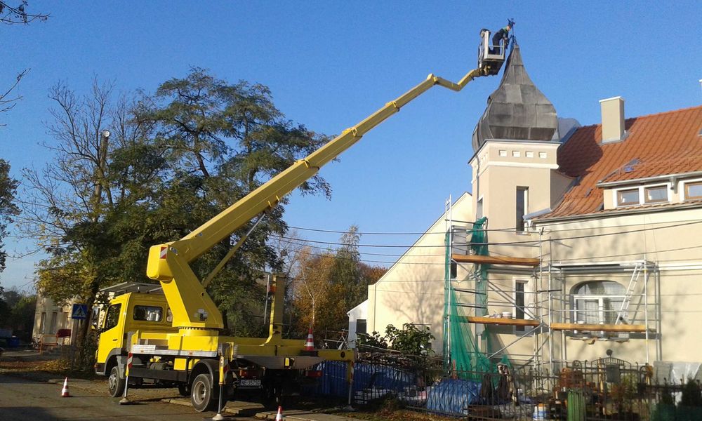 Podnośnik Koszowy - Usługi Podnośnikowe