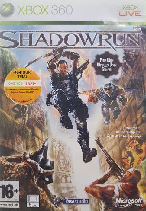 Shadowrun XBOX 360 Używana