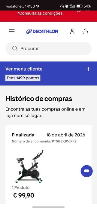 Bicicleta estática