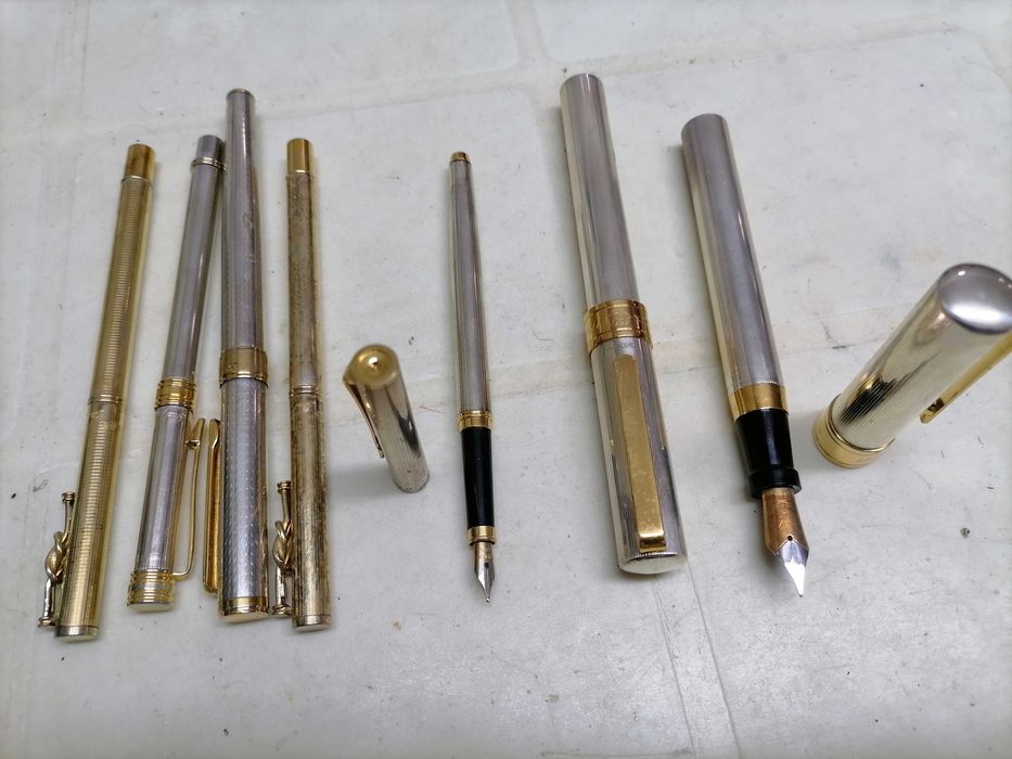 Canetas e esferógráficas em prata 925