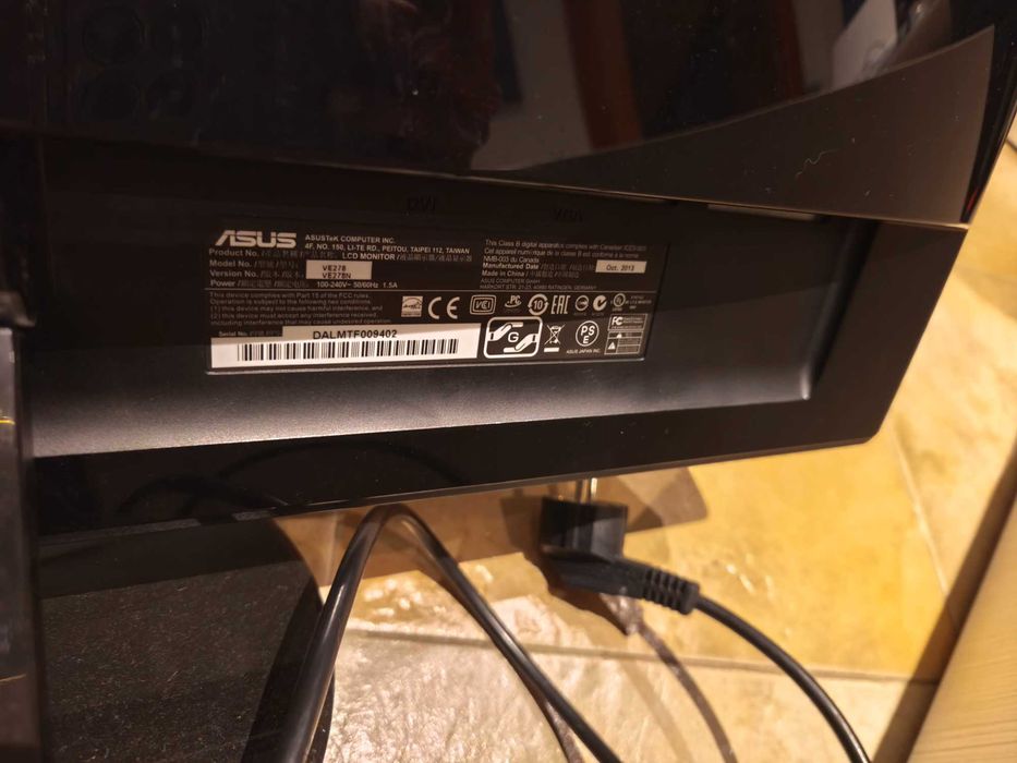 Monitor Asus VE278