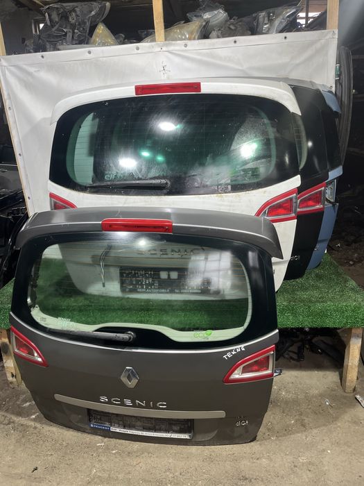 Кришка багажника Renault Scénic 3 коротка база ляда задні двері рено