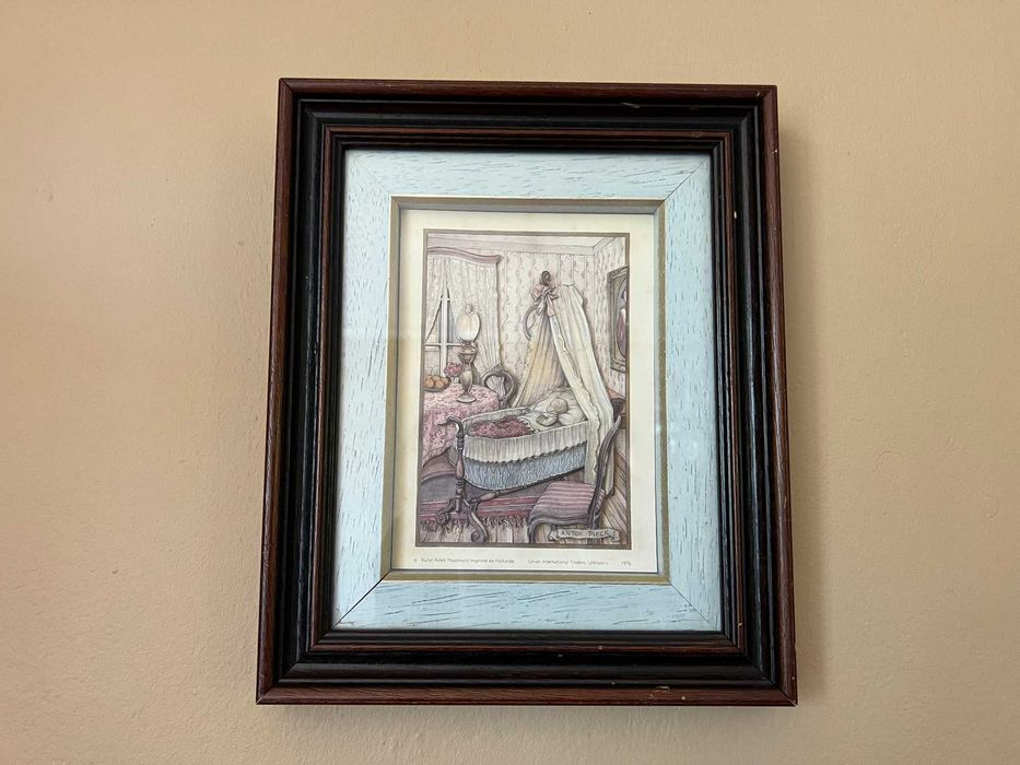 Obraz 3D Anton Pieck – Studio Fotograficzne | Vintage Shadowbox