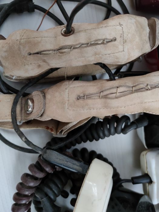 Безкошт.олх.доставка.Ларингофон авиационный ЛА-5, капсулы телефонные