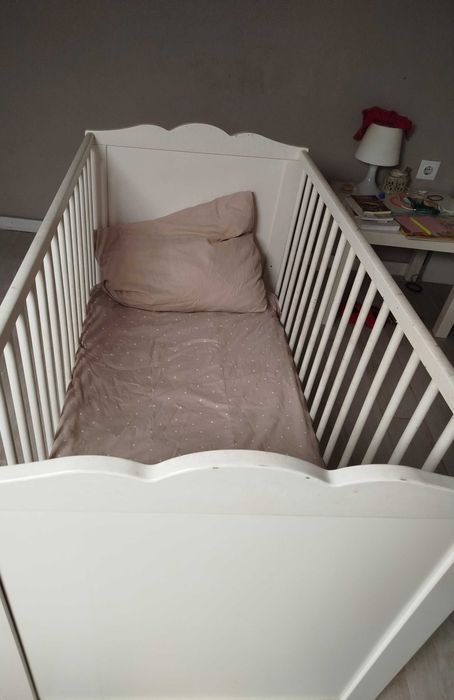 Berço branco IKEA