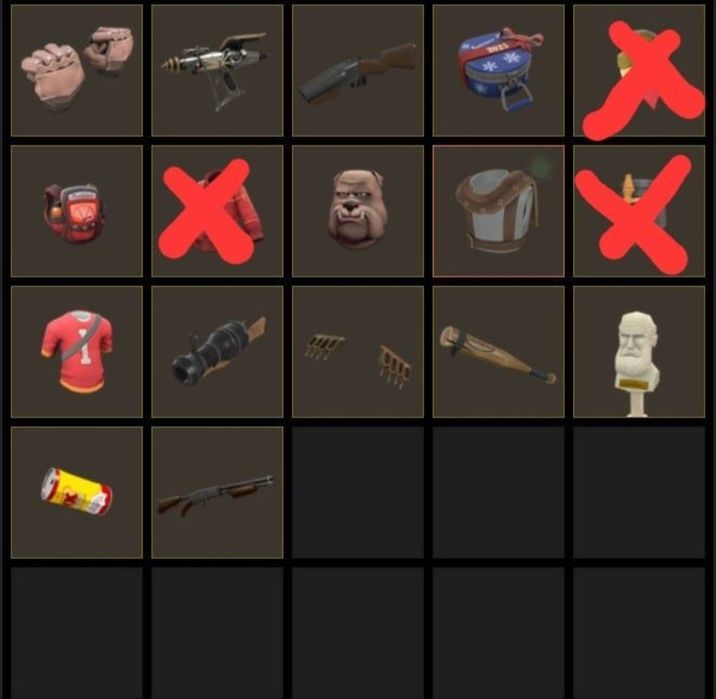 Продаю вещи и аксесуары в игре TF2