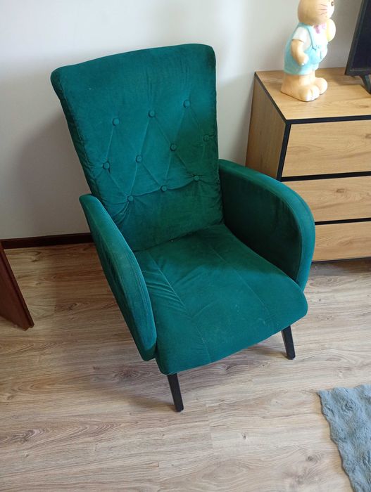 Fotel uszak używany