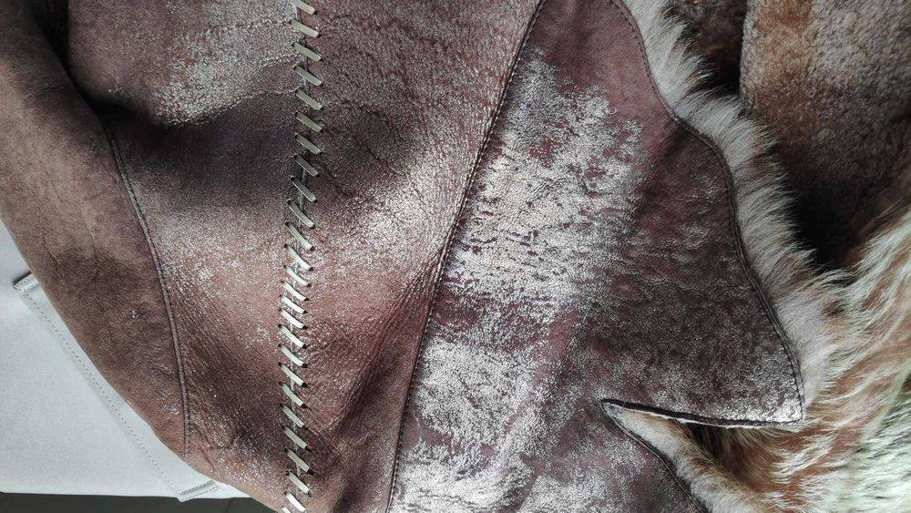 Casaco de pelo natural