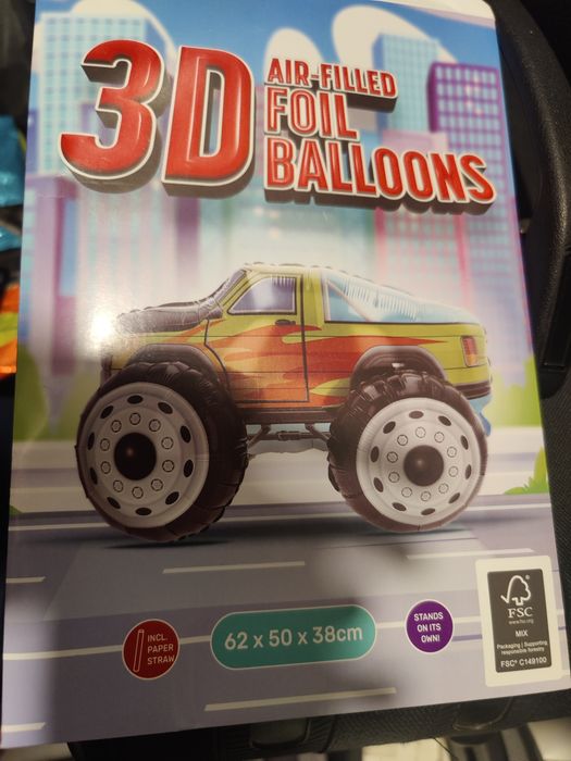 Zestaw balonów foliowych na 4 udodIziny