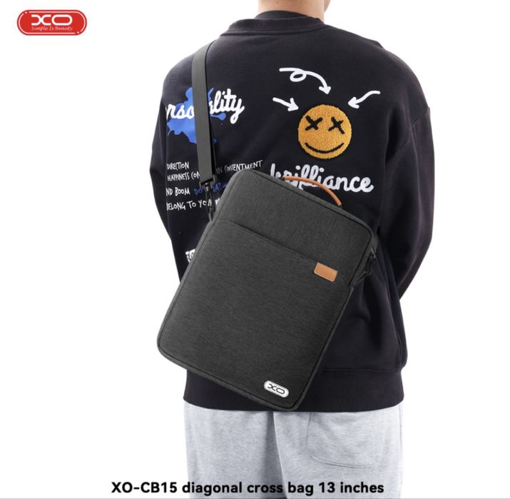 Сумка для ноутбука макбука планшета XO CB15 Crossbody 13дюймів