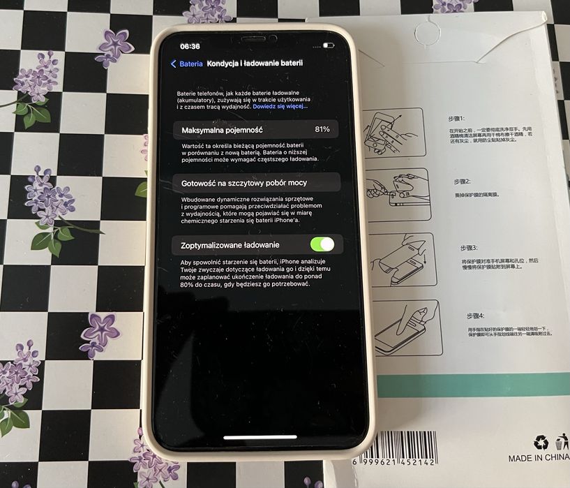 Iphone 11 pro max 64gb GOLD 81% bateria