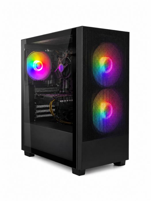 Komputer gamingowy i5-9400F, GTX 1650 4GB, 16 GB RAM, SSD + HDD, Windows 11 Pro. Gotowy do grania i pracy.