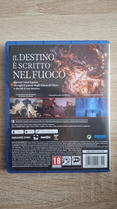 Final Fantasy XVI PS5.