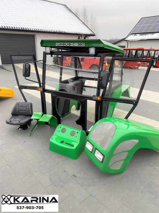 Kabina c360 bizon Z056 c330 mf255 ruski raty transport PROMOCJA