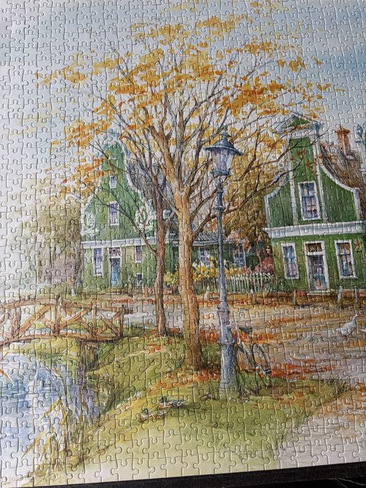 Puzzle 1500 Castorland Zaanse Schans, Holland