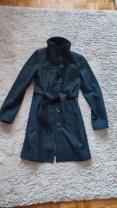 Nowy płaszcz Orsay na jesień szary damski elegancki roz.38