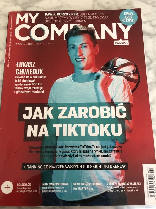My company jak zarobić na TikToku