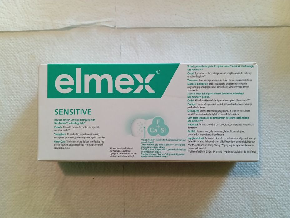 Elmex Sensitive Pasta do Zębów 75ml 8 szt.
