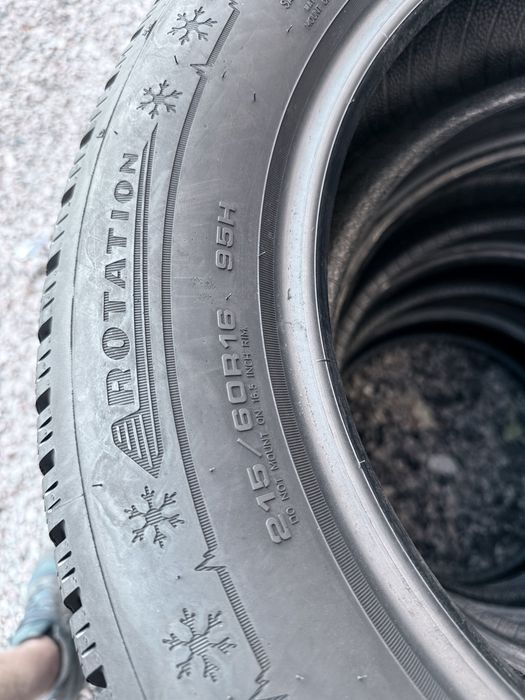 215 60 16 Dunlop WInter Sport 5 90% 2023 Шини Зима
