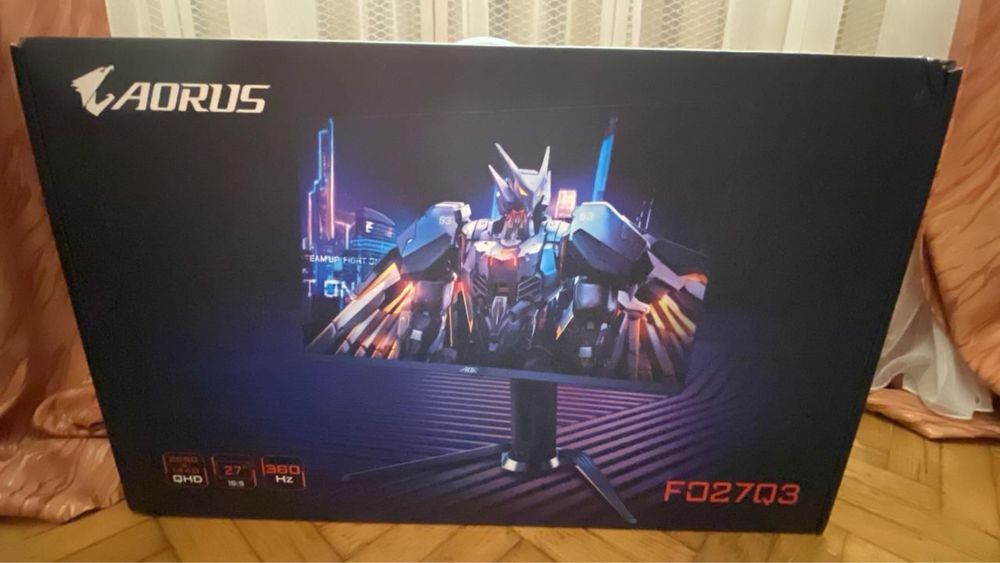Монітор Gigabyte AORUS Монітора FO27Q3.