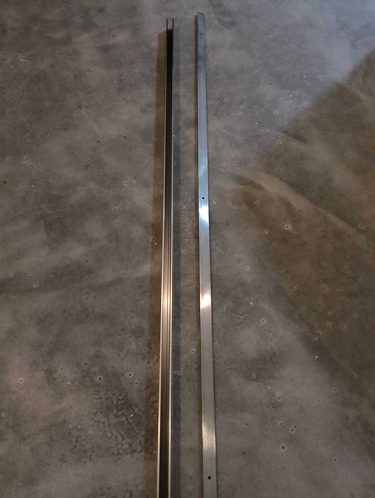 Calha + Carril Alumínio