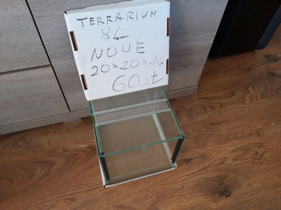 Terrarium 8L NOWE