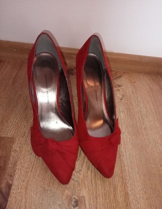 NOWE szpilki damskie DOROTHY PERKINS czerwone.