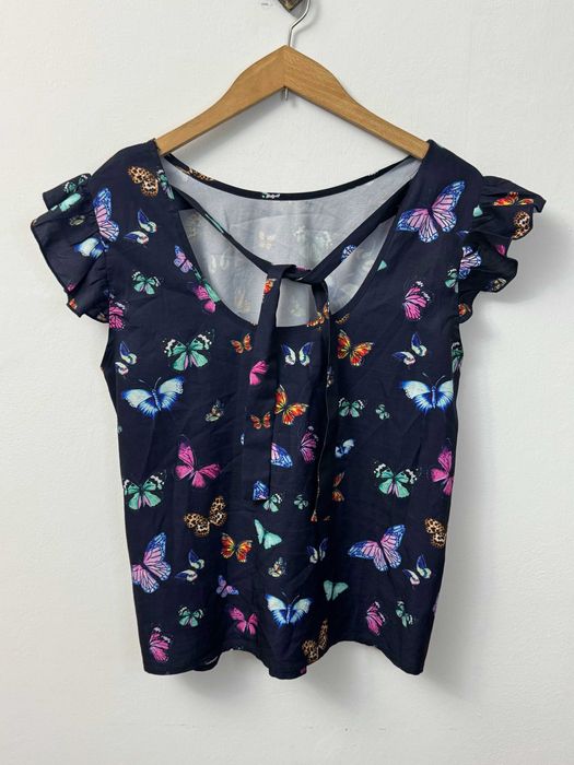 Bluzka w motylki bluzeczka w motyle butterflies Shein S 36