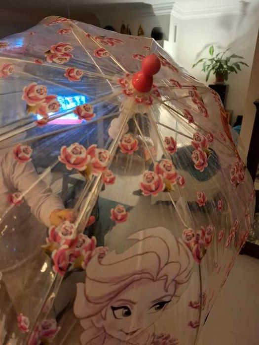 chapeu de chuva menina disney