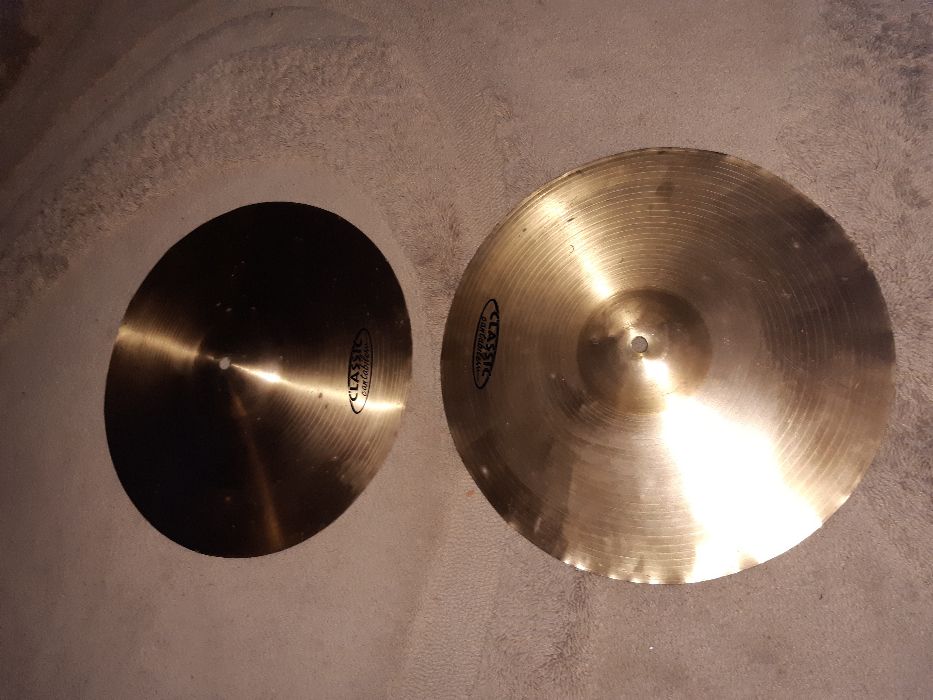 Talerze perkusyjne - Hi-hat 14" - Classic Cantabile i 12" Millenium