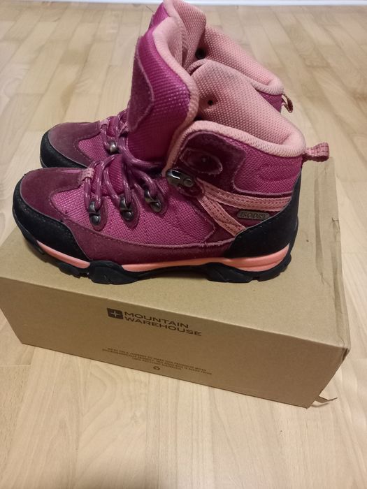 Buty trekingowe dziewczęce Mountain Warehouse rozmiar 34